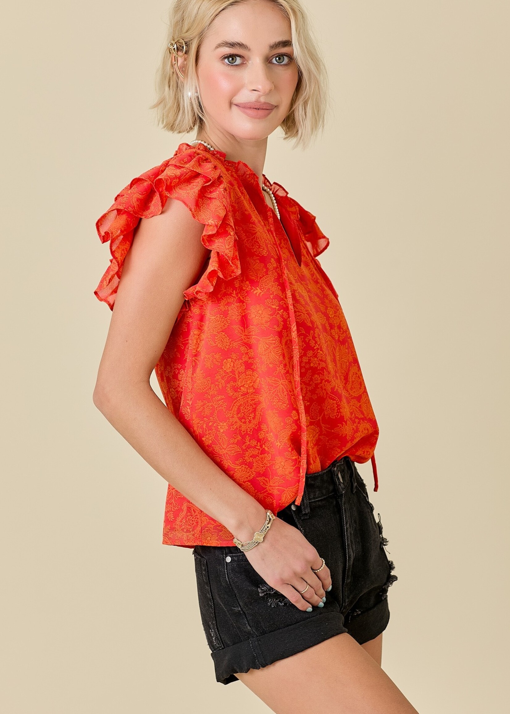 Diana floral top