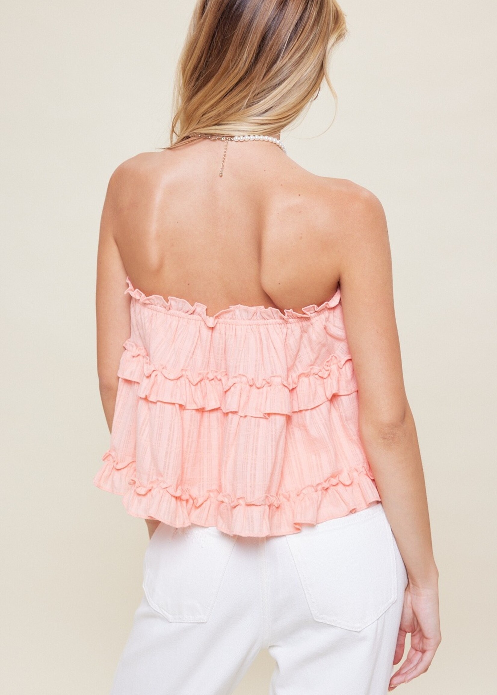 Izzy peach top