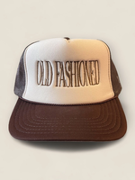 Old Fashioned Trucker Hat | Khaki/Brown