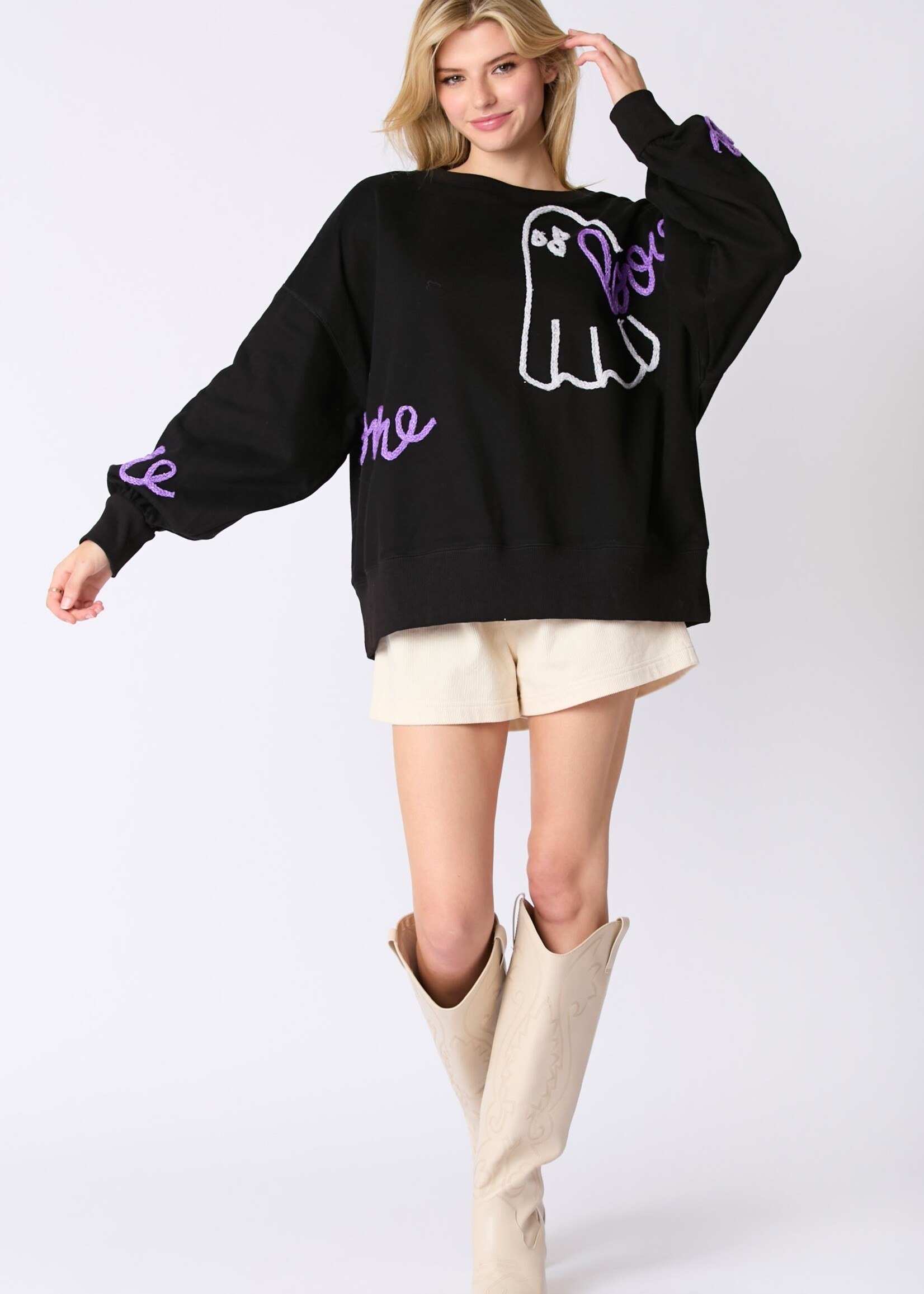 Boo sweatshirt