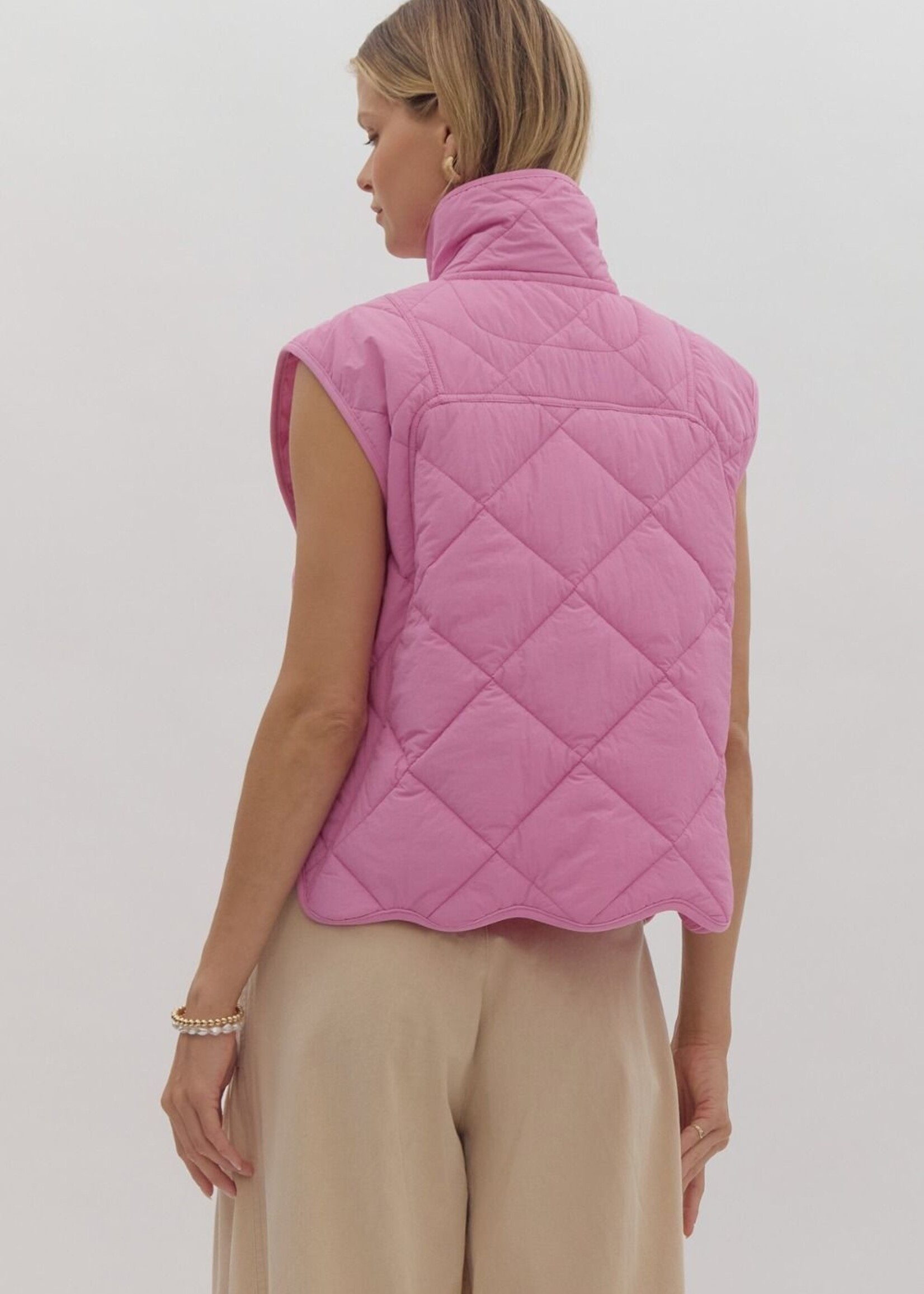 Ellie pink vest