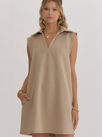 Eleanor taupe dress