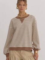 Emma taupe pullover