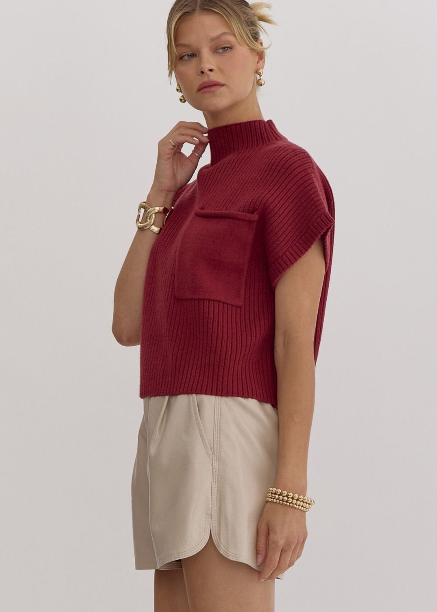 Eva ruby sweater