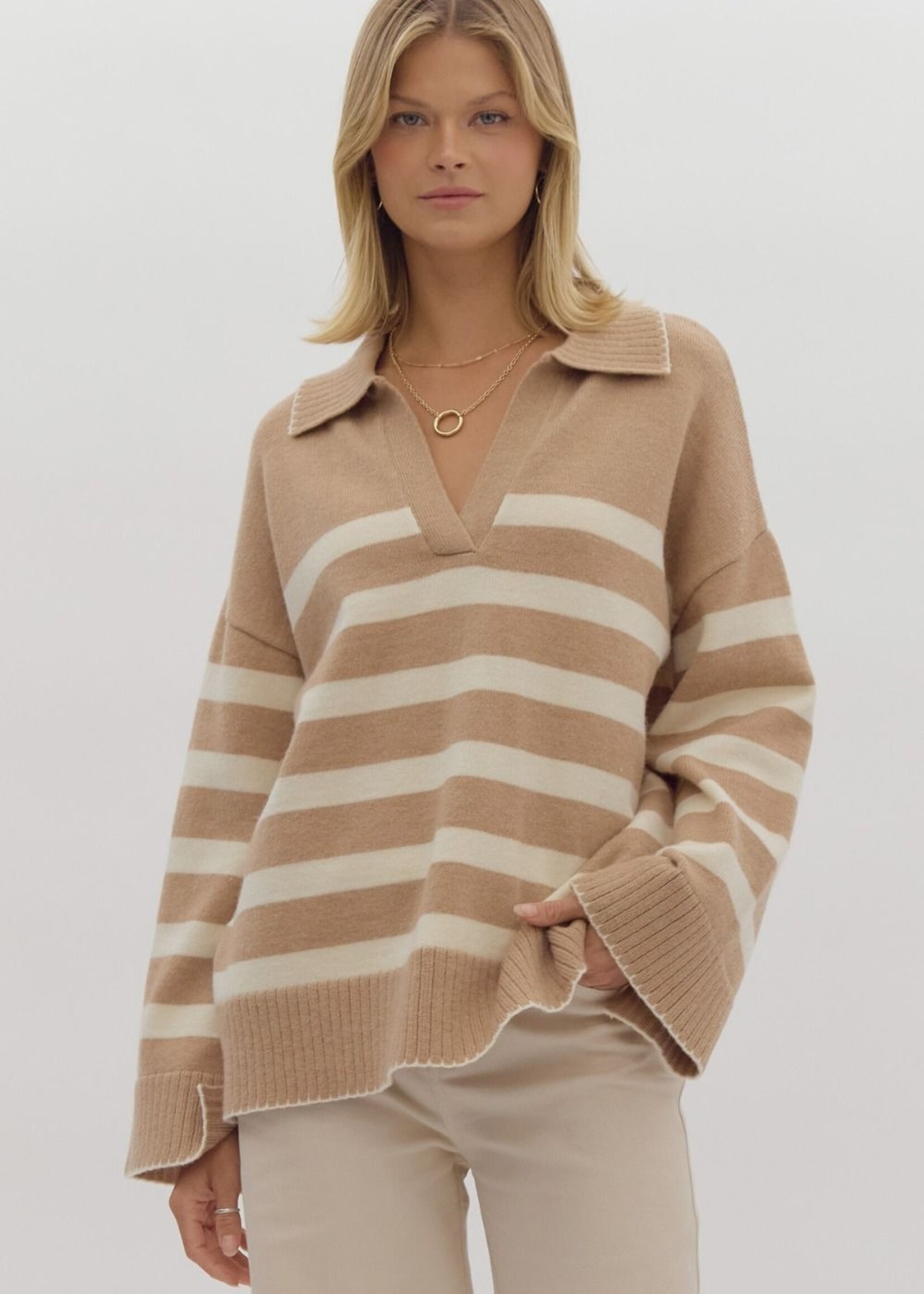 Erin striped sweater