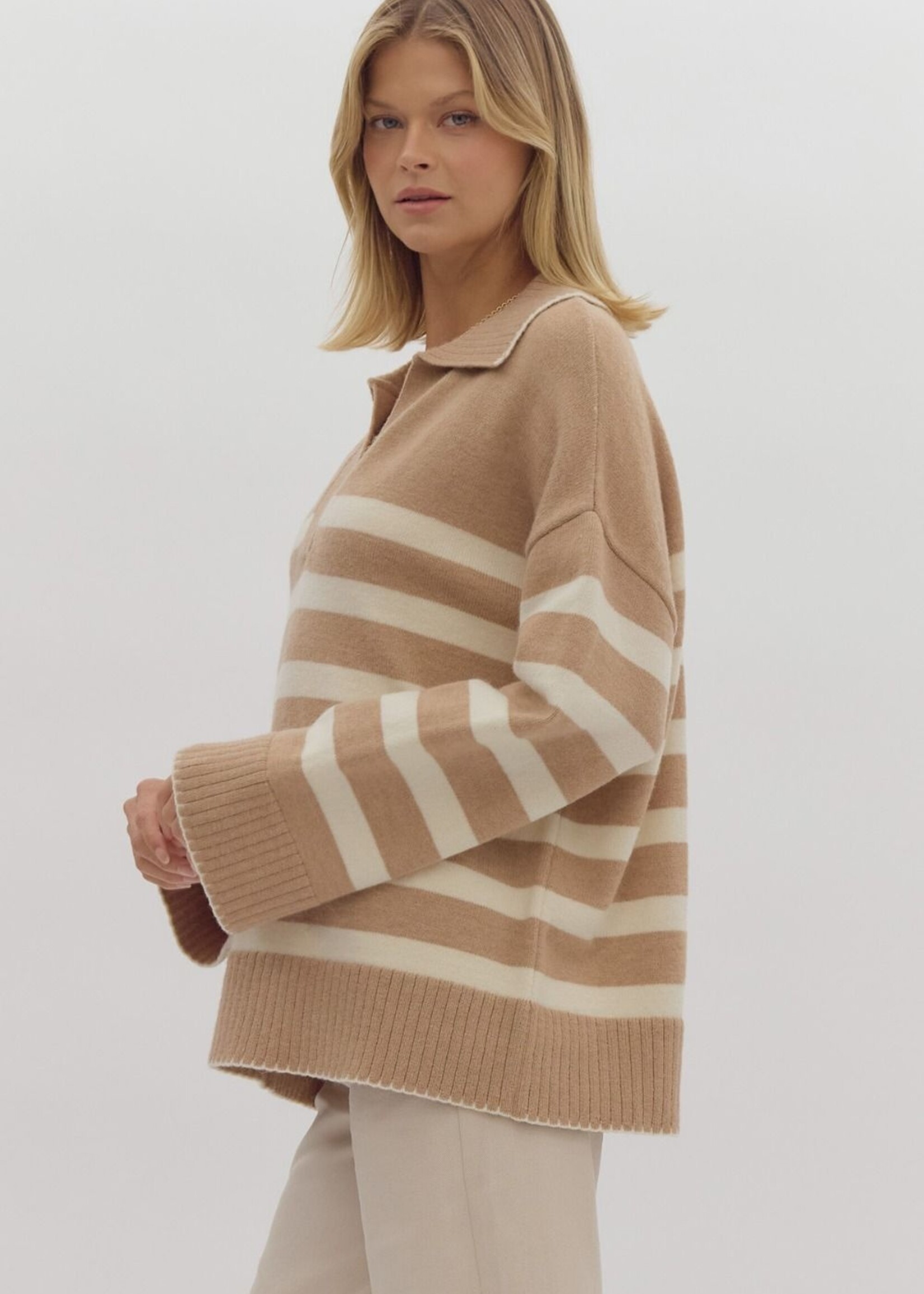 Erin striped sweater