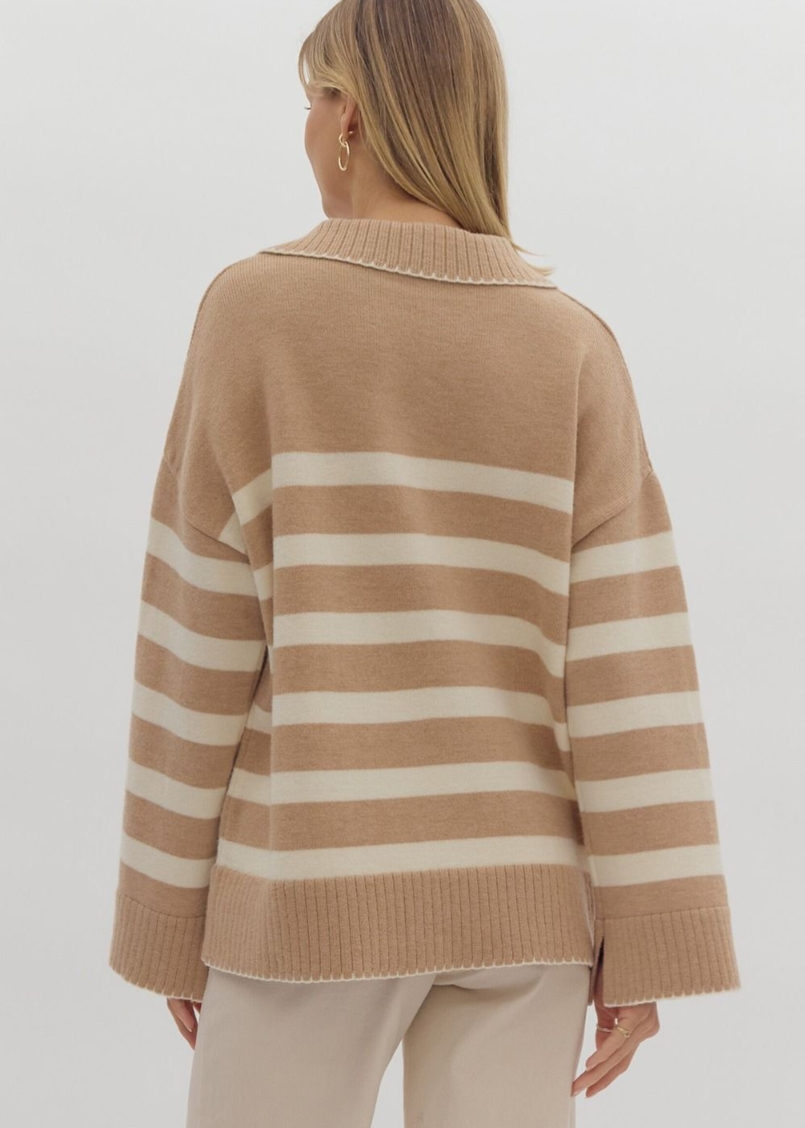 Erin striped sweater