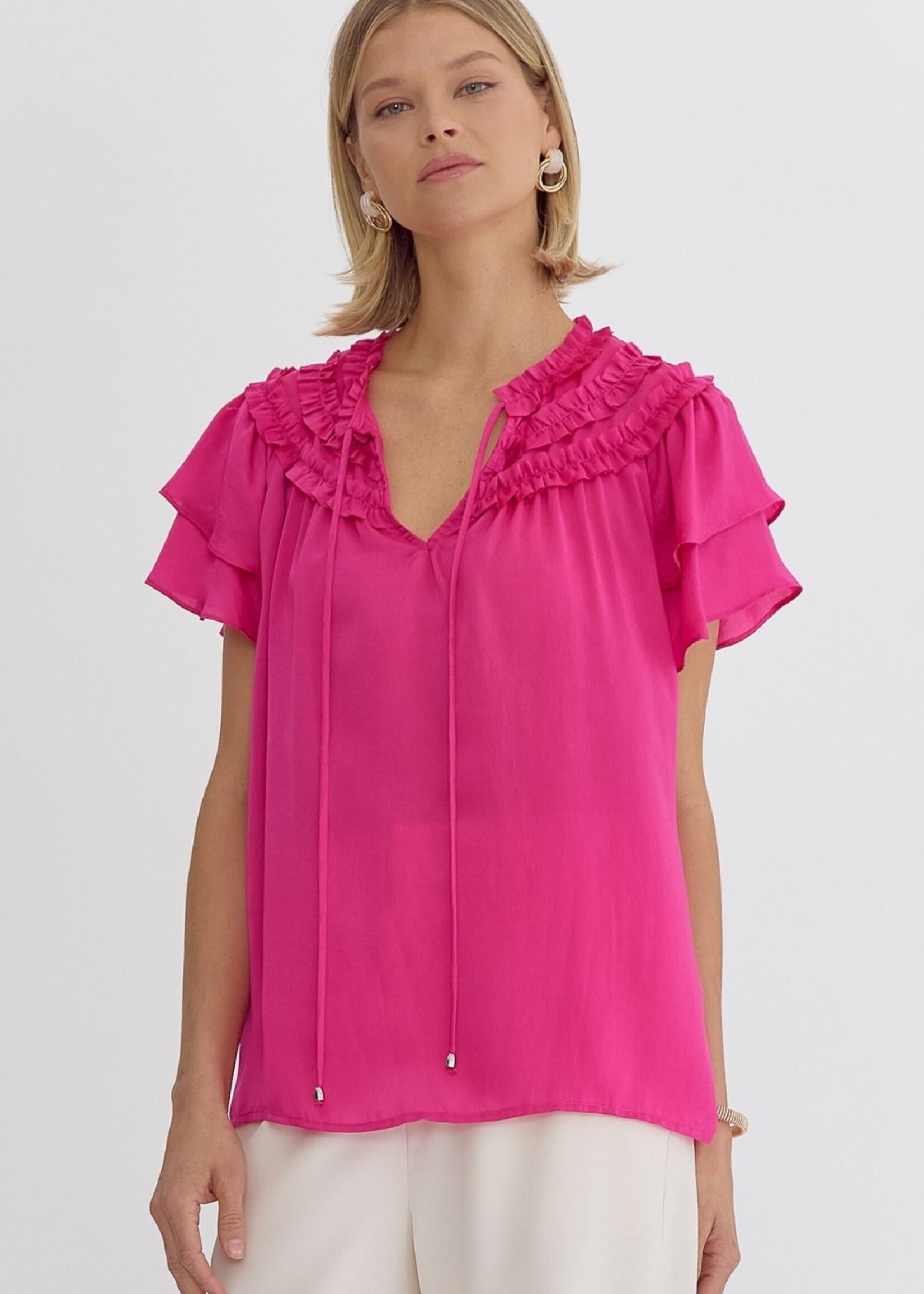 Emmy pink top