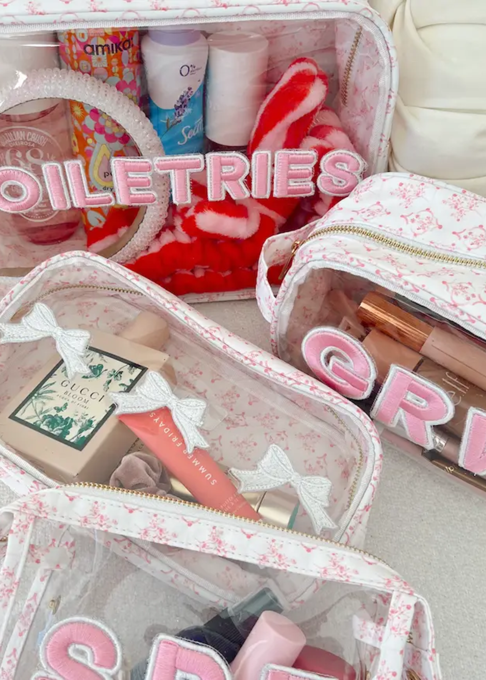 Grwm Bag - Pink Toile