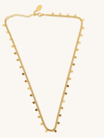 Mini Gold Disk Choker