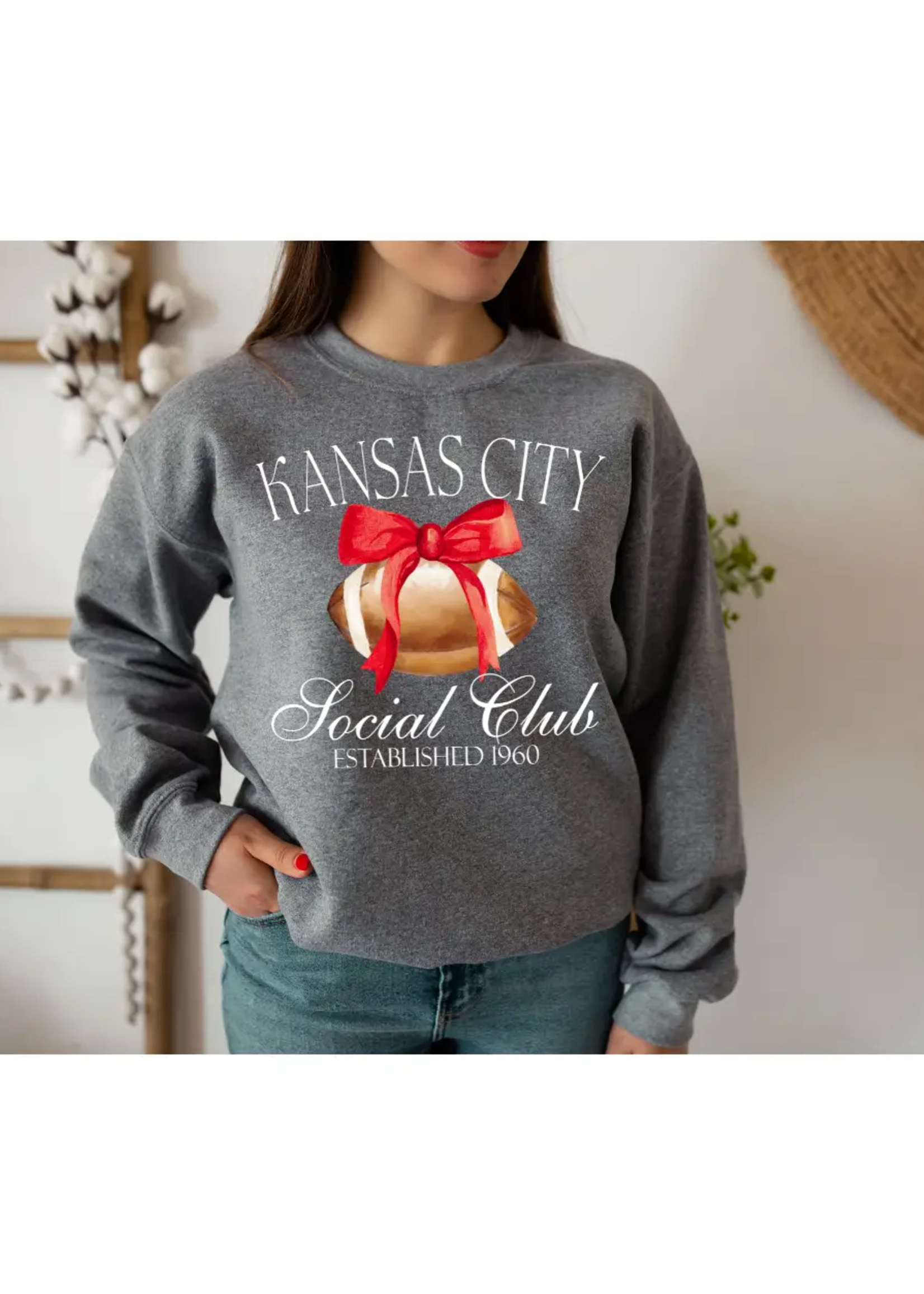 Kansas City Social Club Grey Sweatshirt