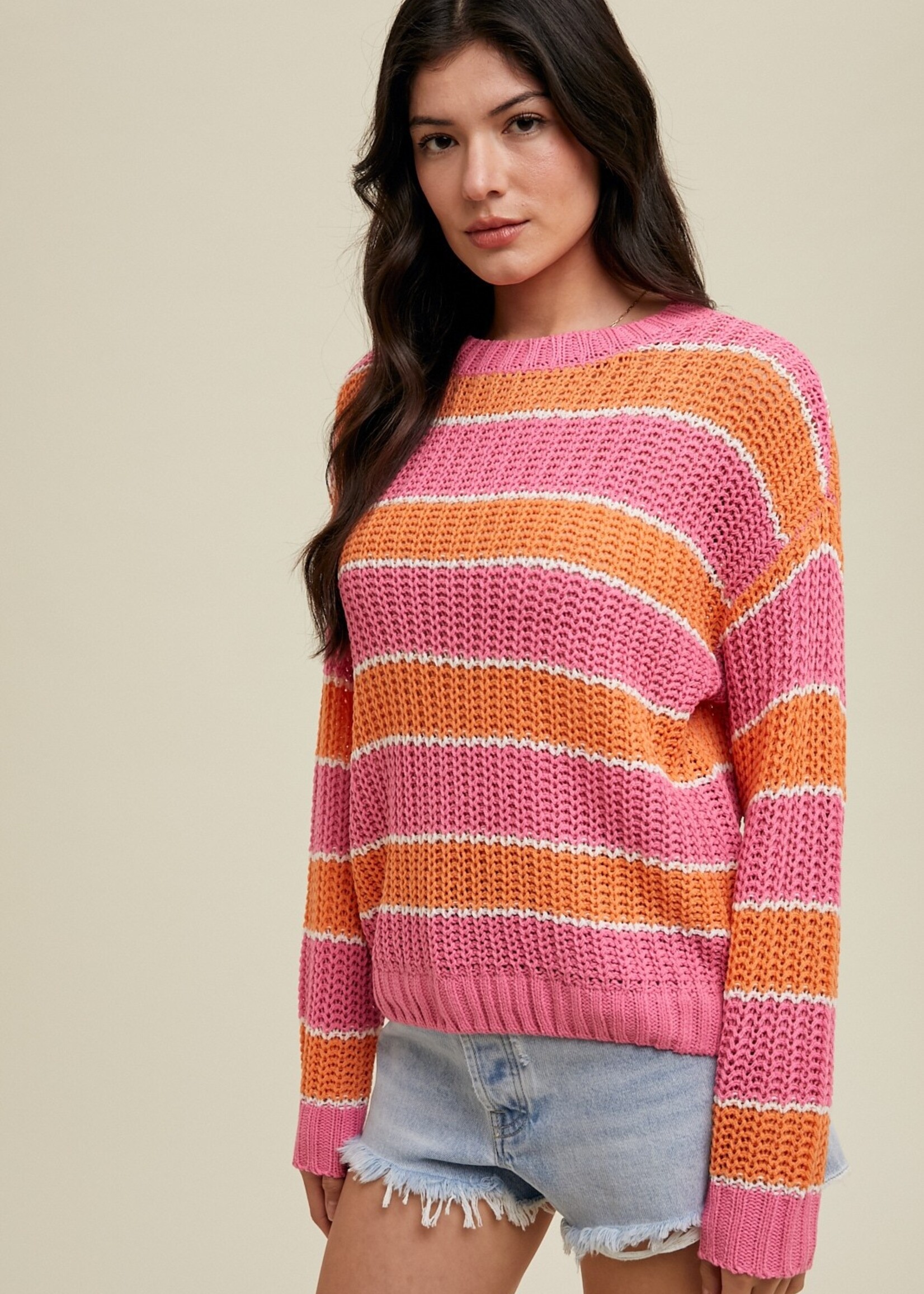 Whitley punch striped top