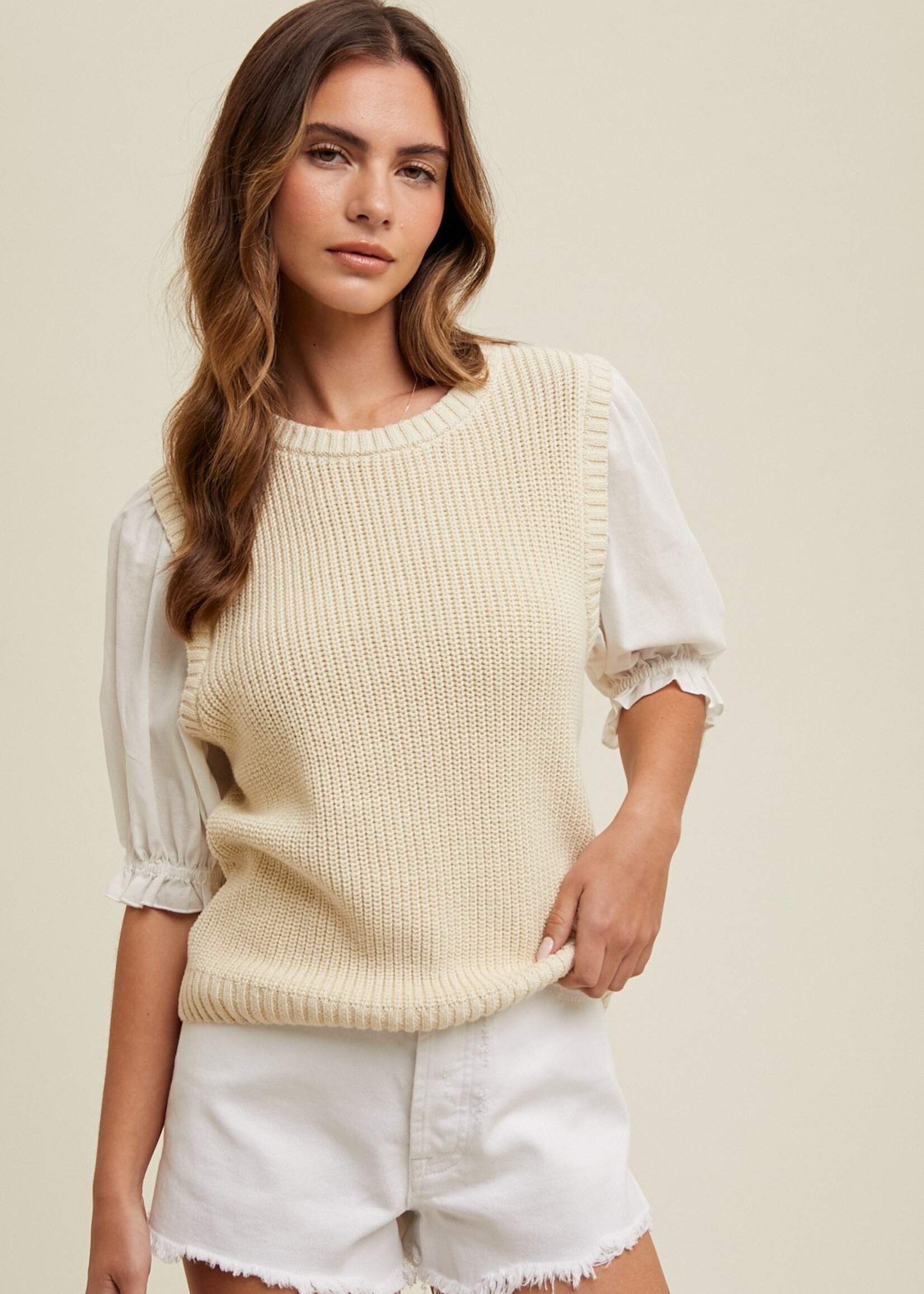 Willa puff sleeve top