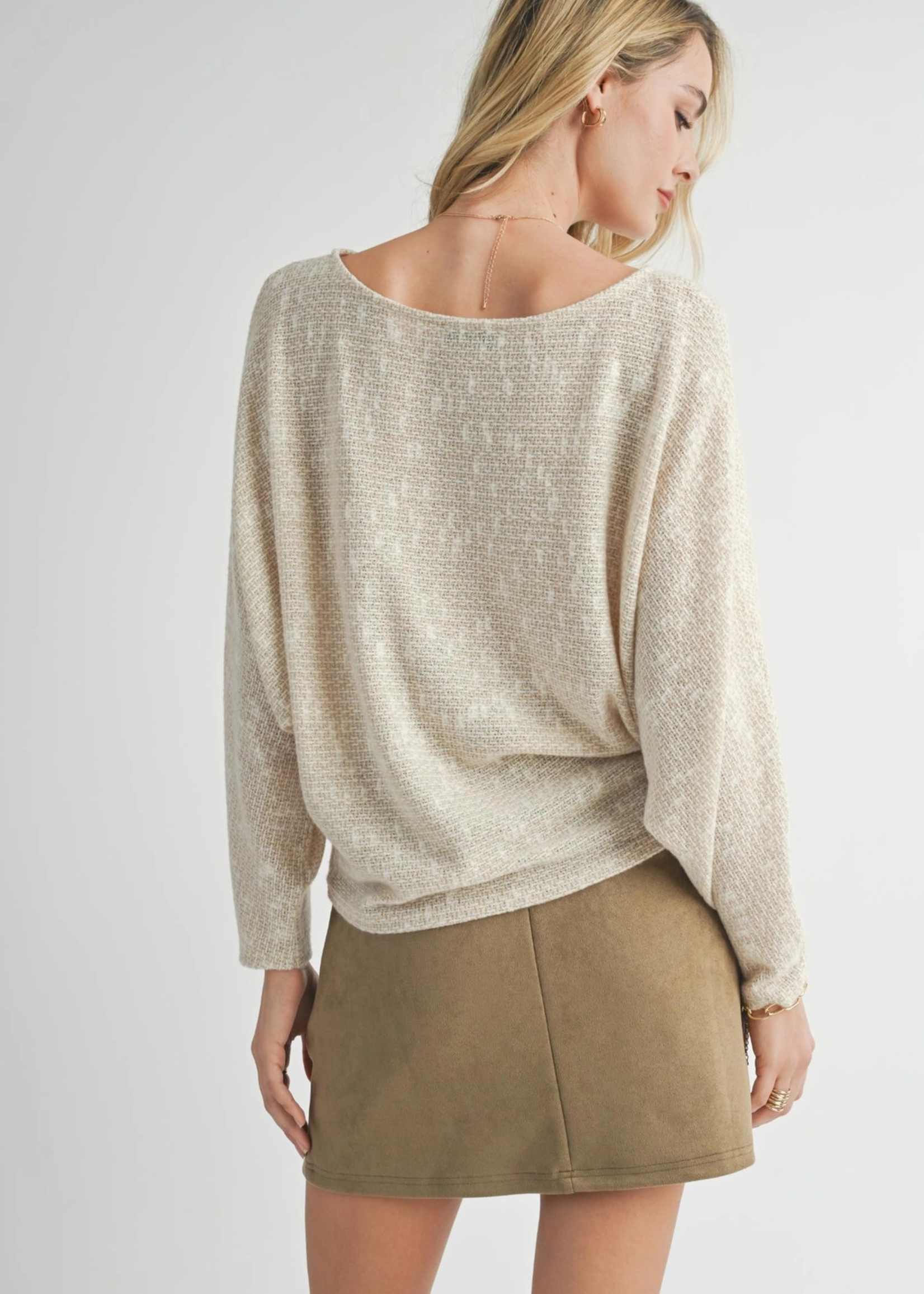 Billie knit sleeve top