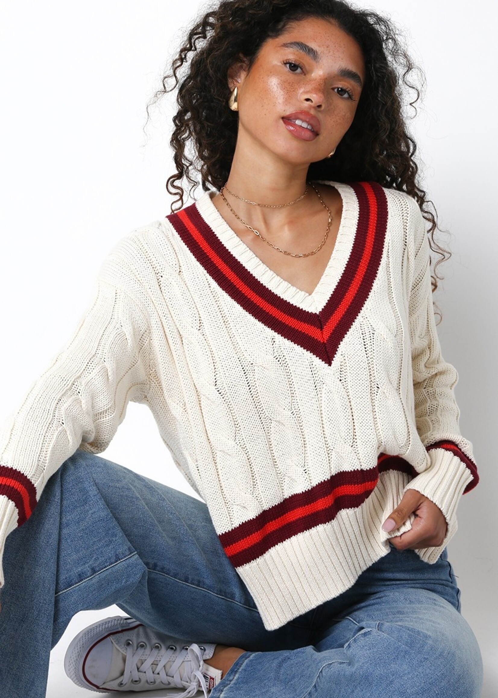 Oliver cream sweater