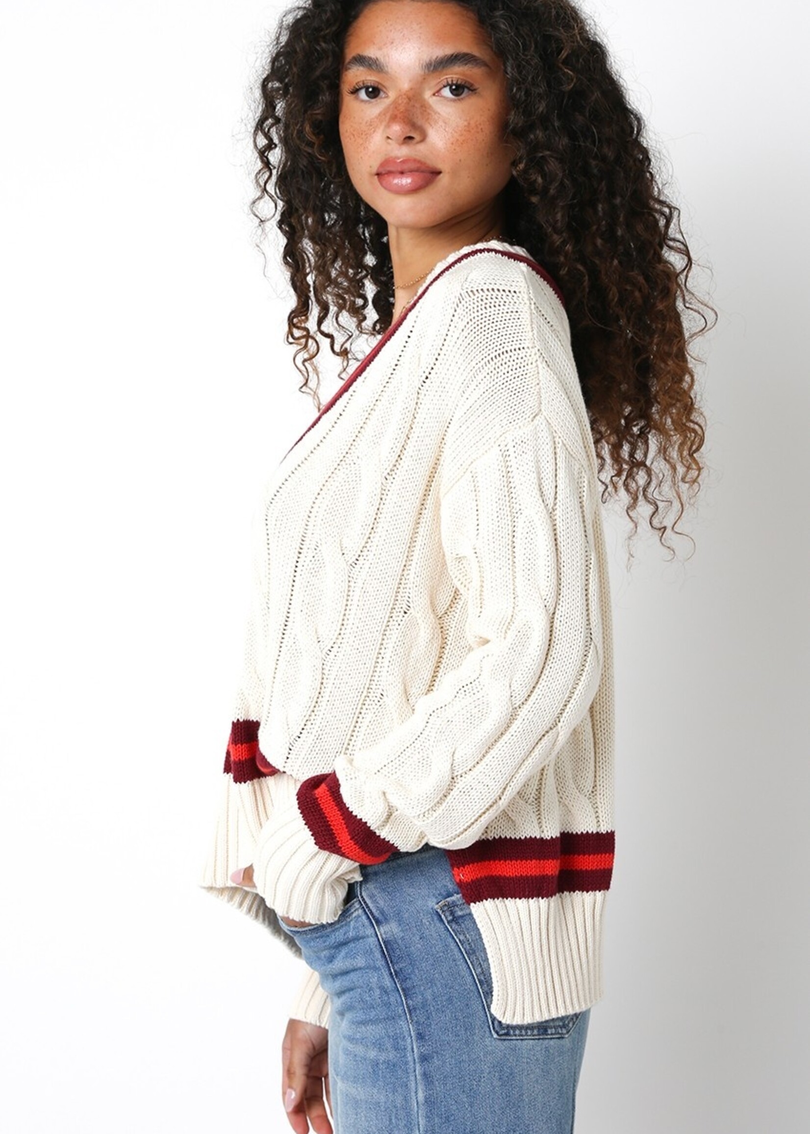 Oliver cream sweater