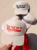 You Had Me By Halftime - Red Trucker Hat