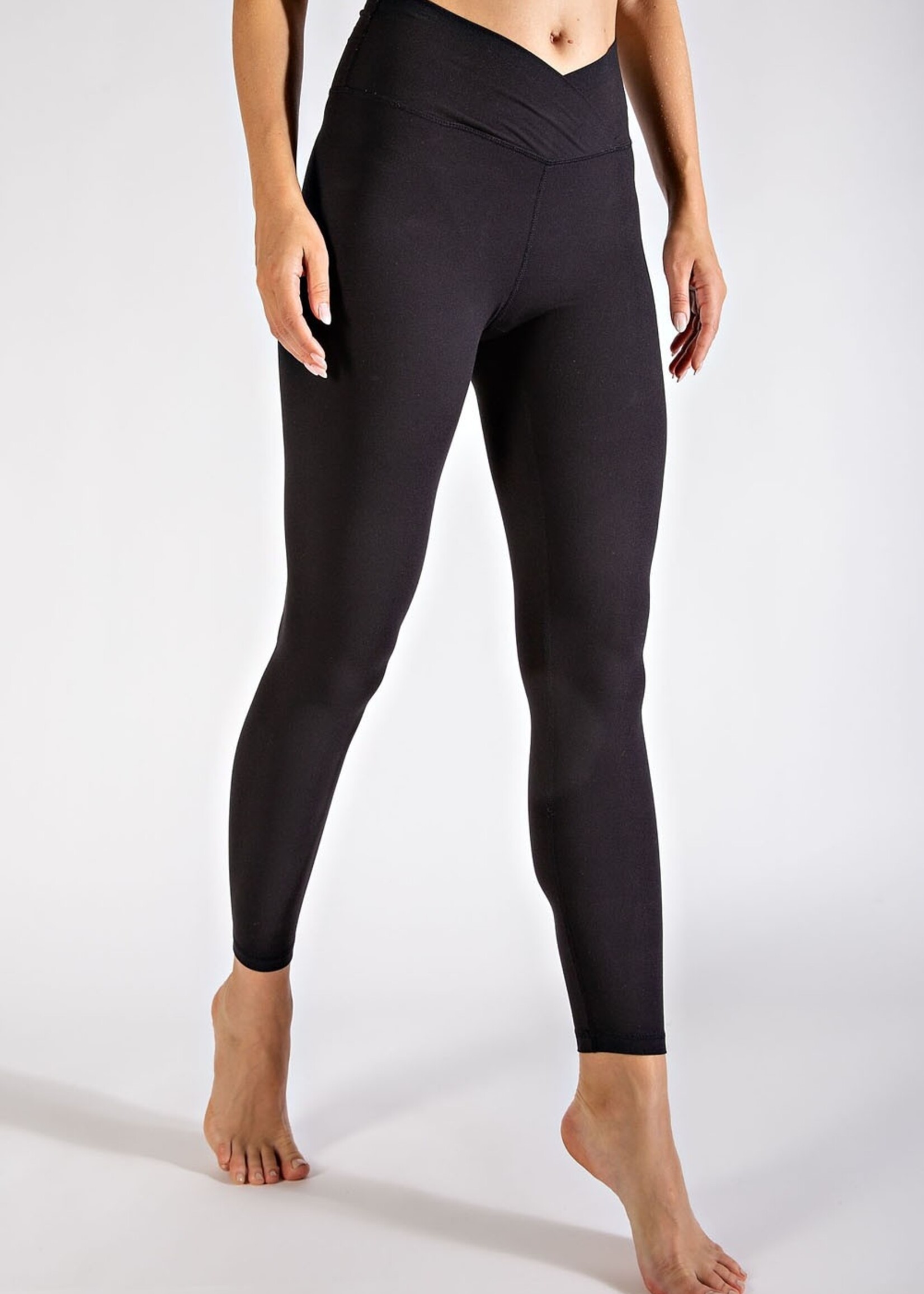 V waist leggings