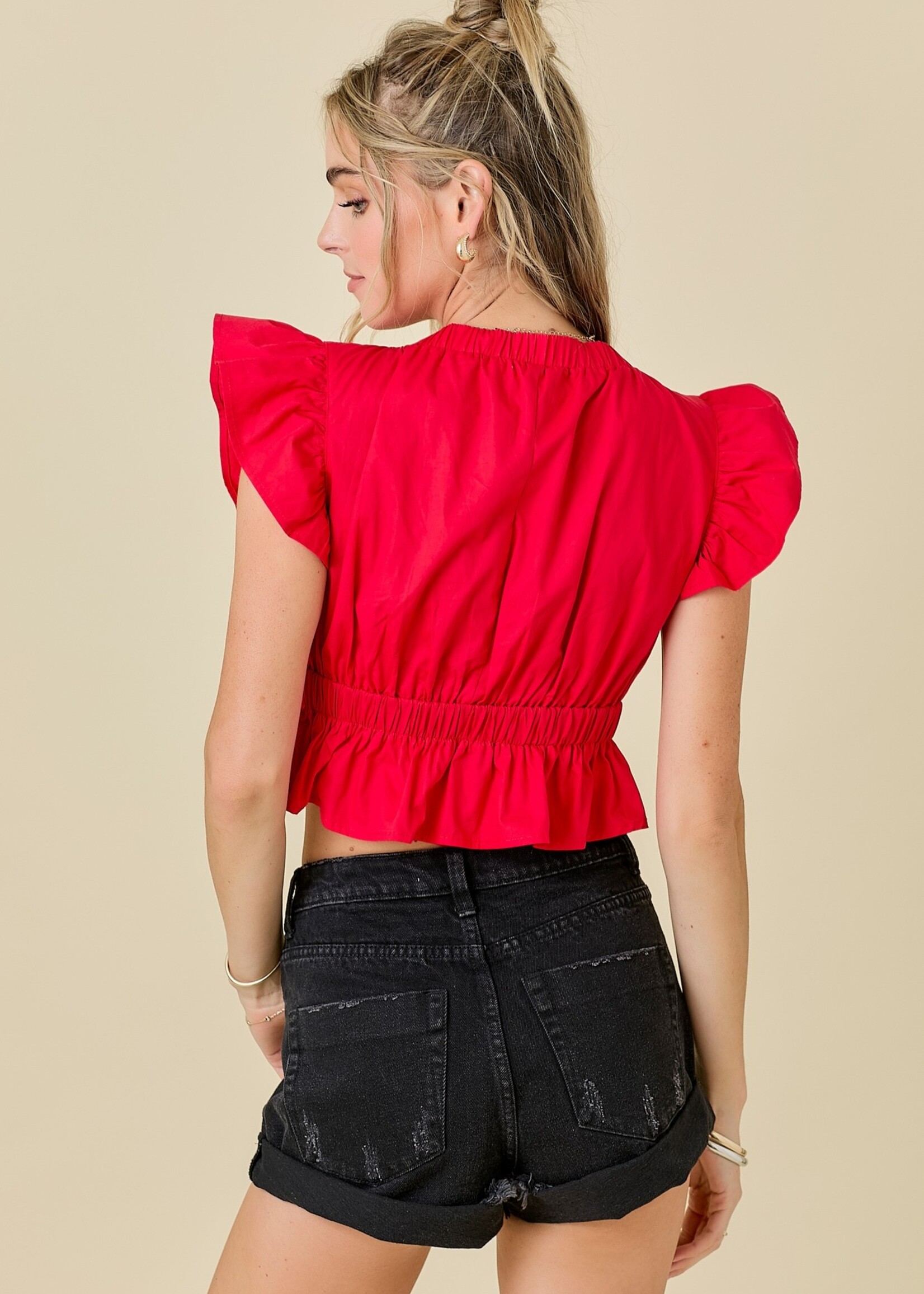 Dannie red top