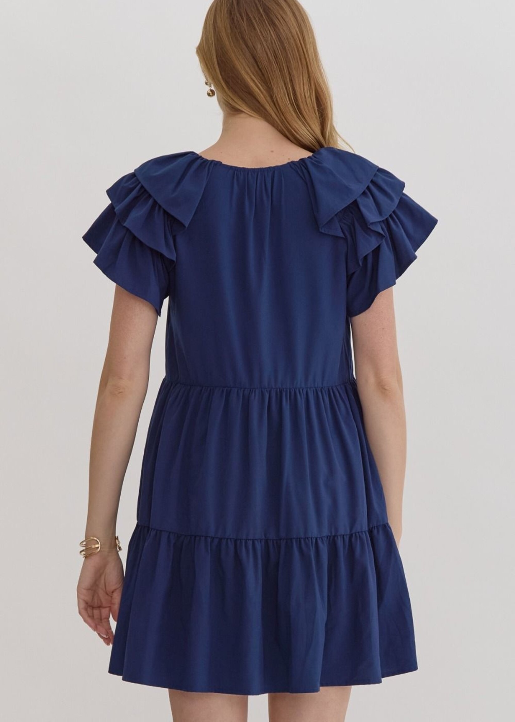 Ella navy dress