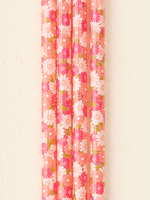 40 oz Tumbler Straw Set-Daisy Craze Hot Pink