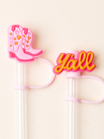 Straw Topper Set-Classic Cowgirl