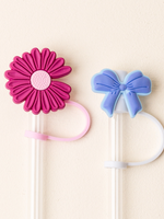 Straw Topper Set-Wildberry