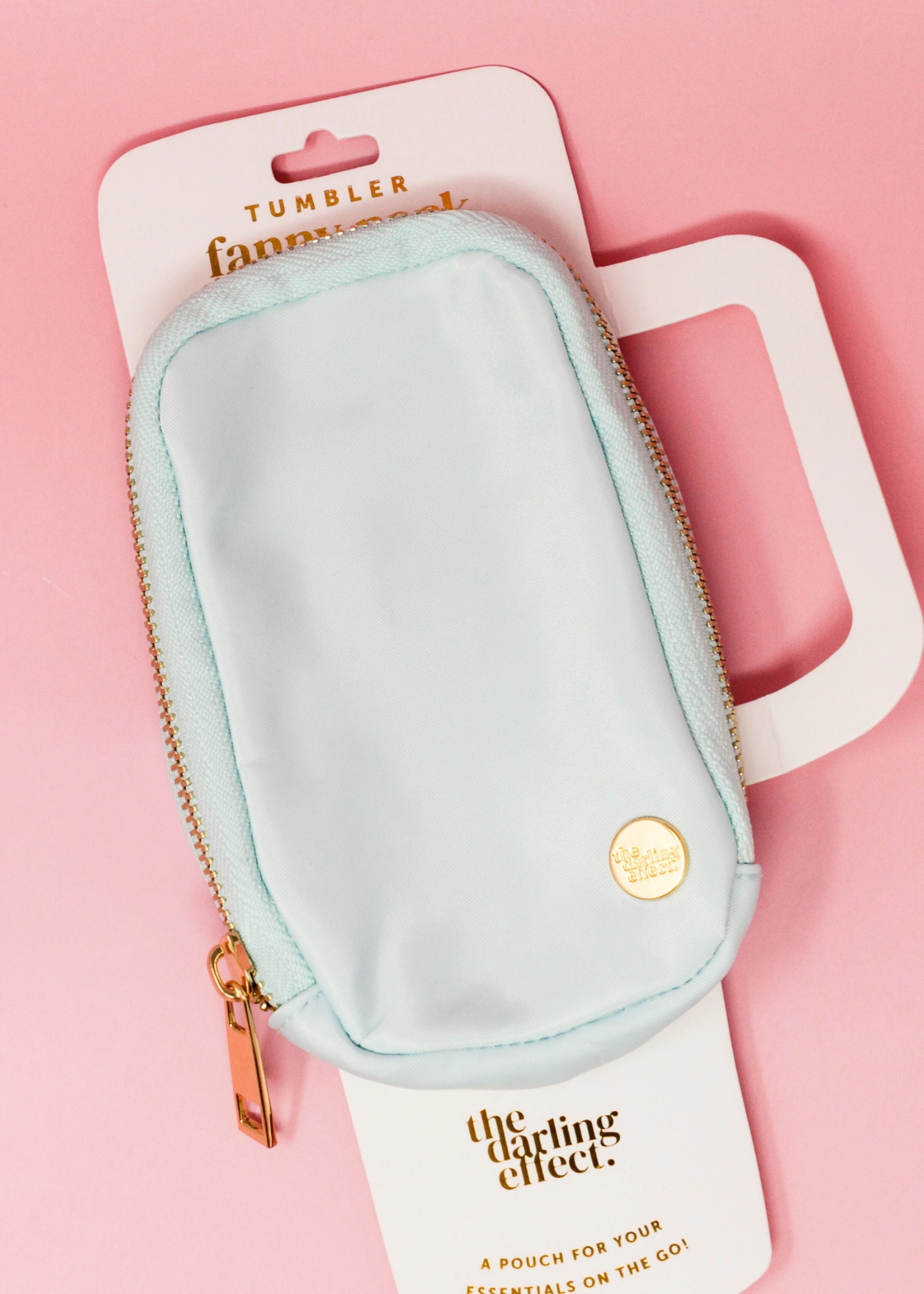 Tumbler Fanny Pack - Aqua