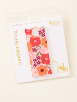 Tumbler Lid Tag-Wild About You Cream