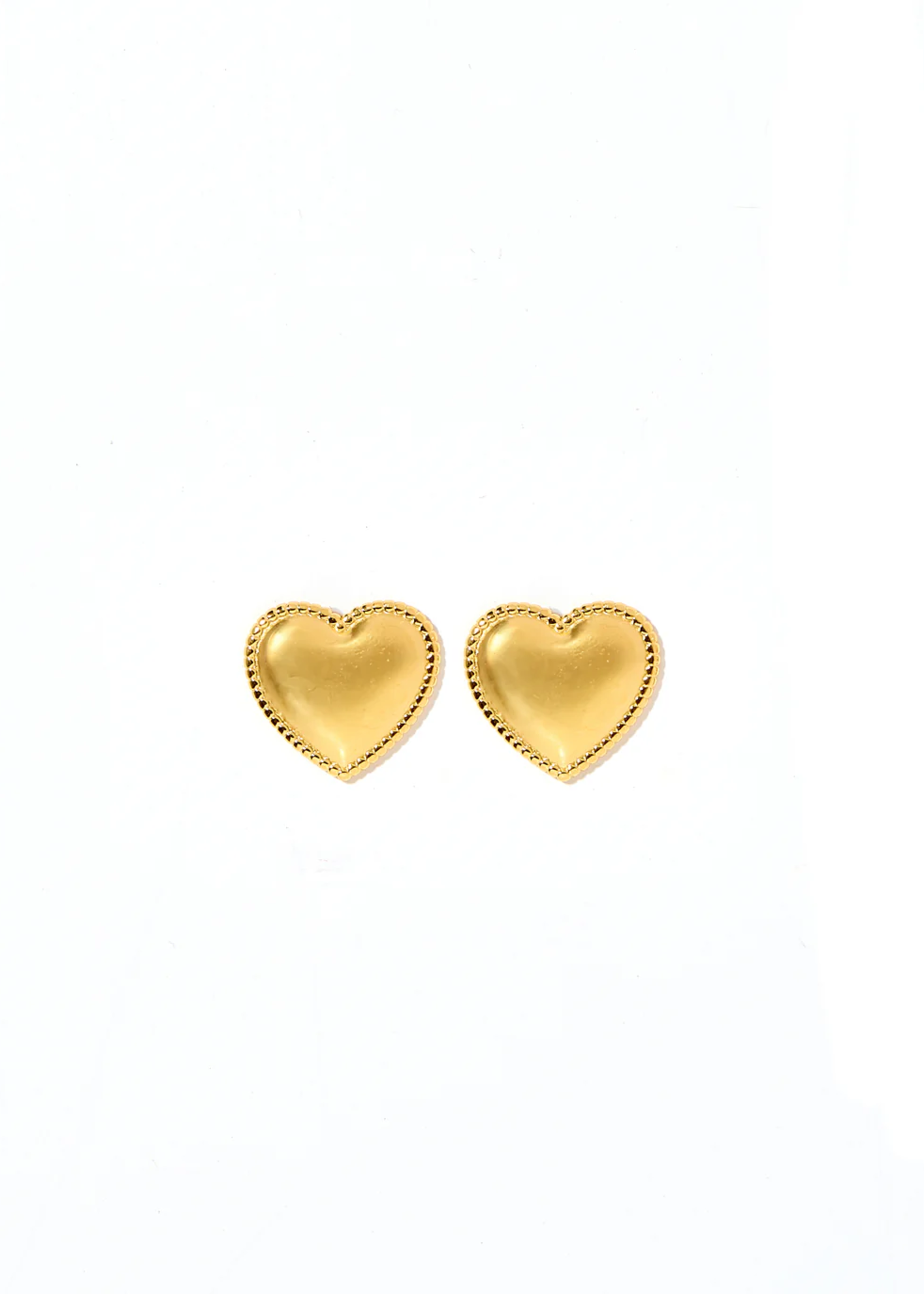 Crystal heart earrings