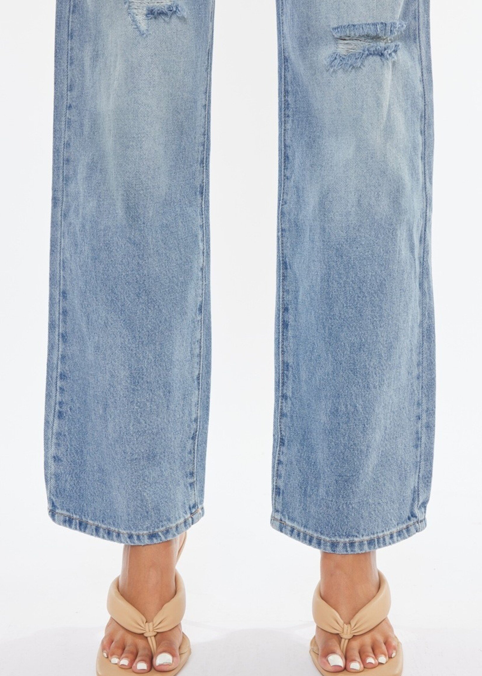 Kancan wide leg straight jeans