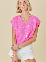 Darla pink sweater