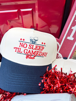 No Sleep Til' Gameday Vintage Trucker Hat