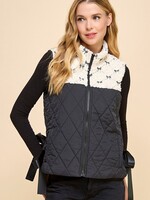 Tia black vest