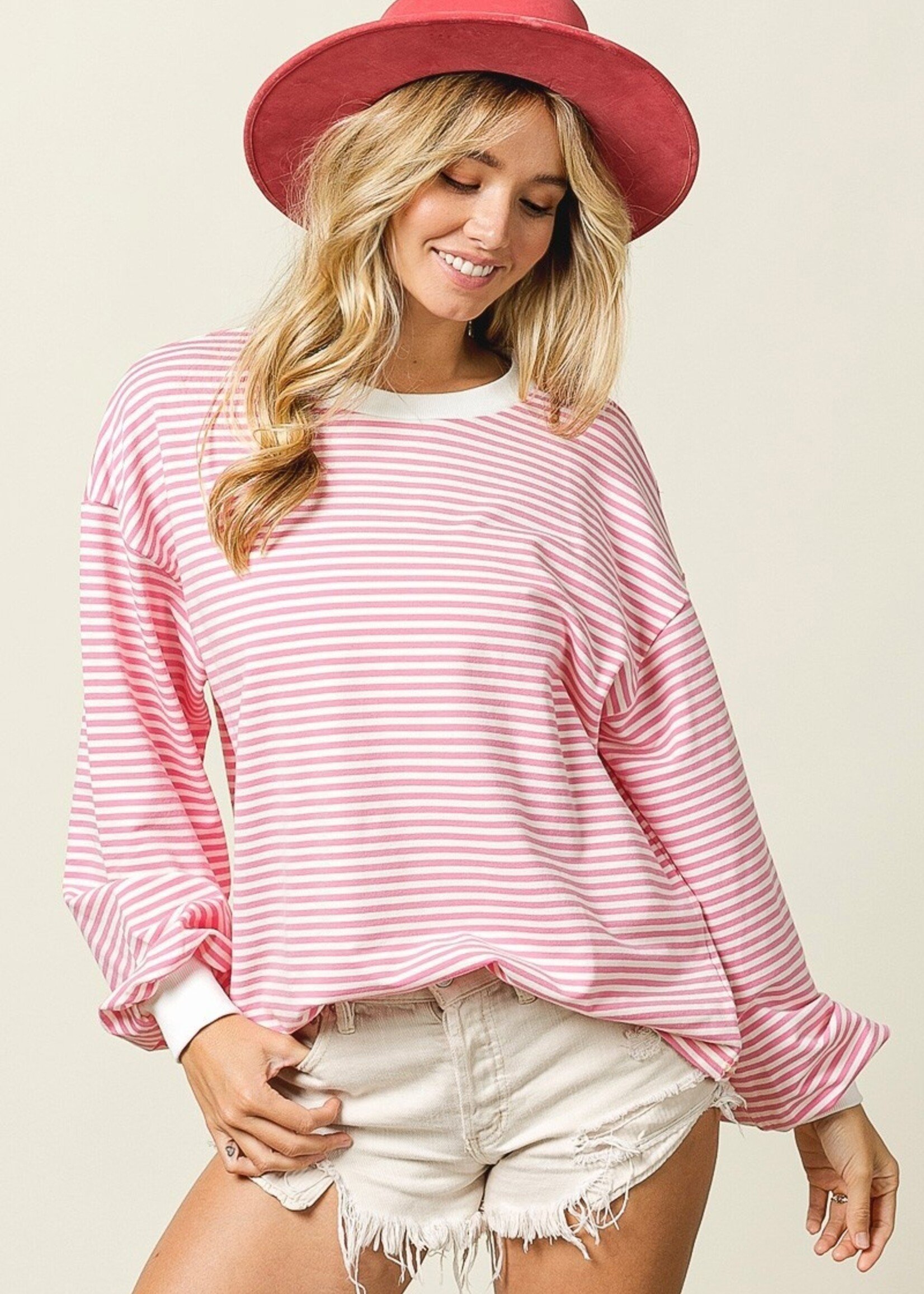 Burk pink top