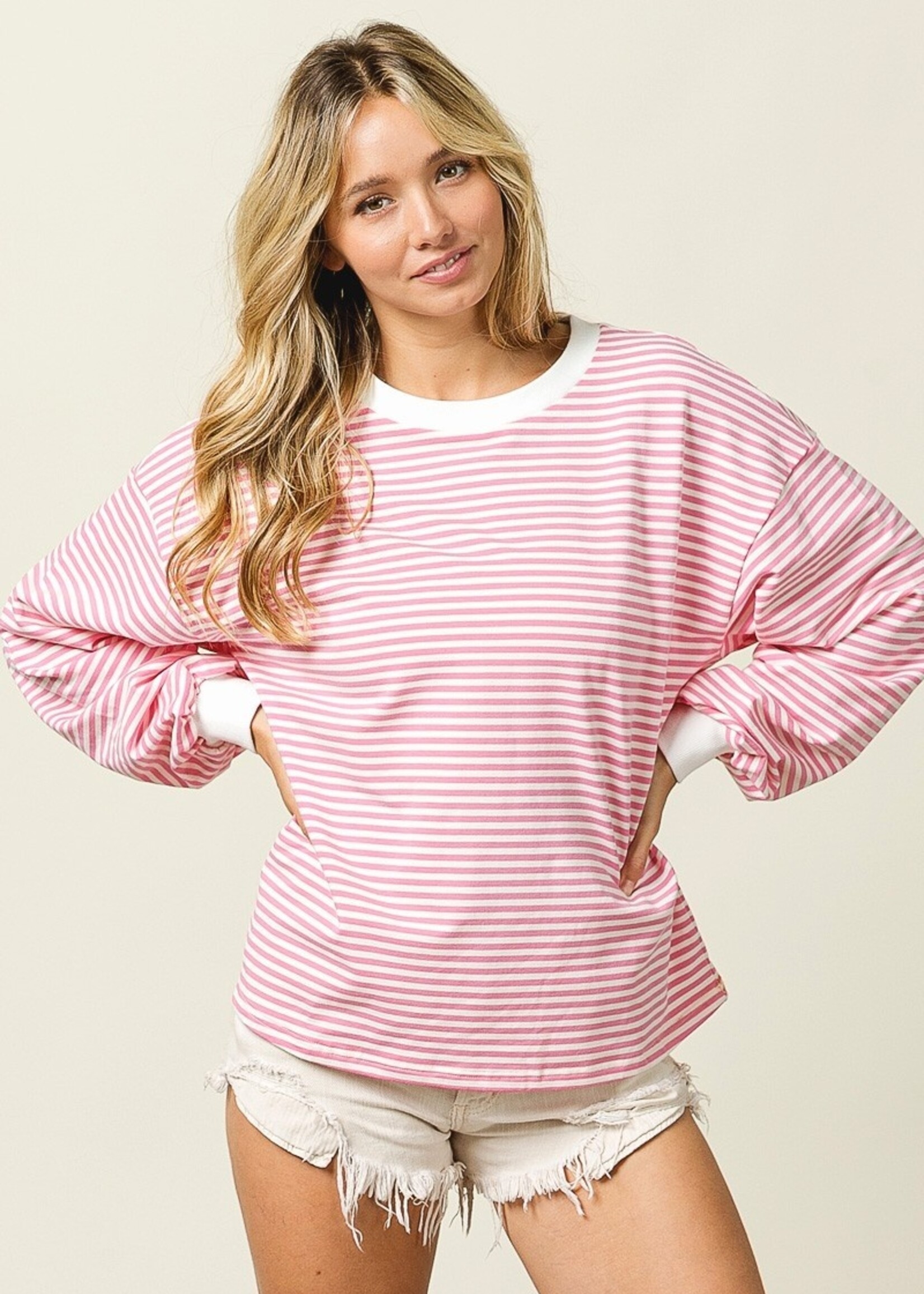 Burk pink top