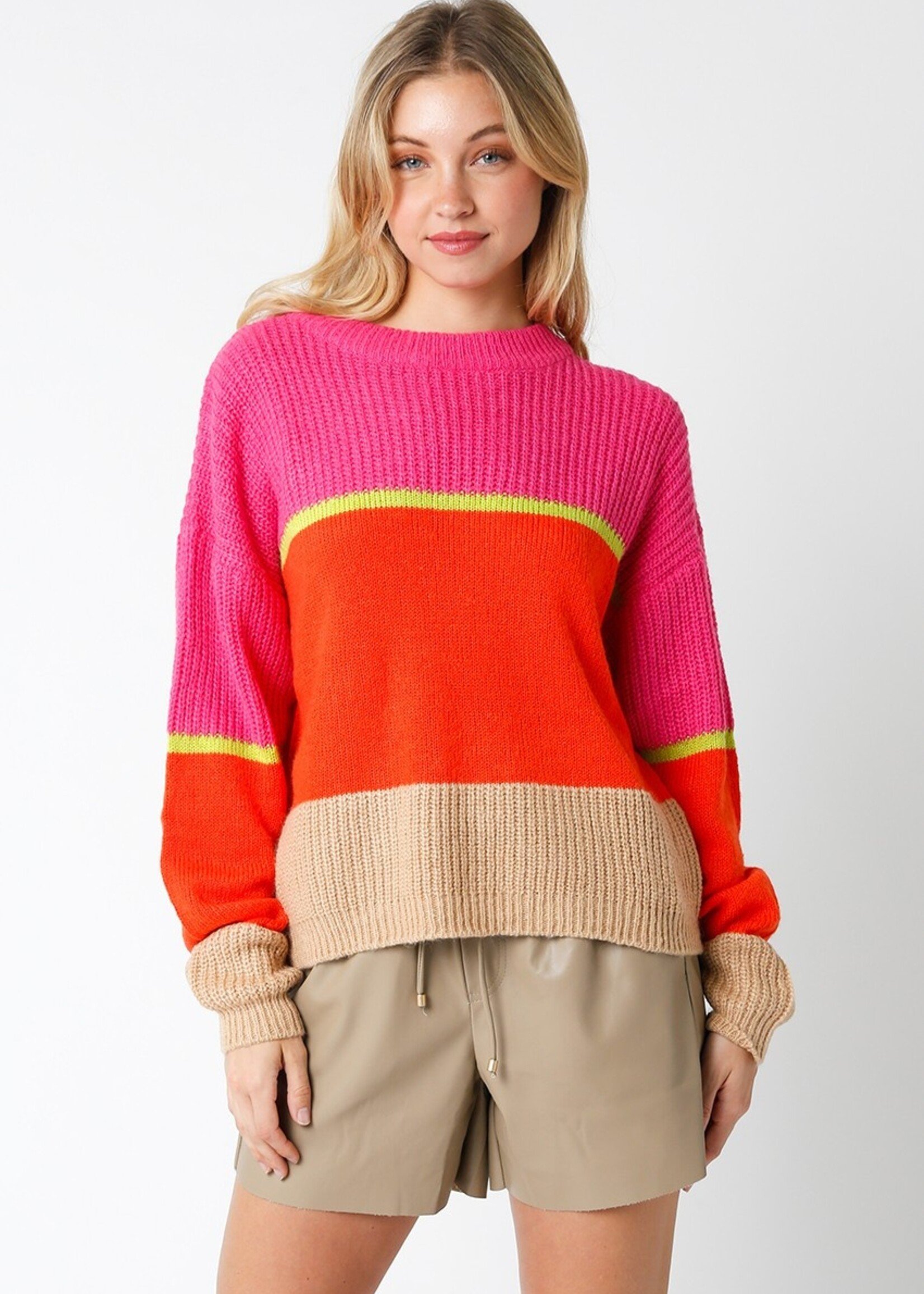 Millie pink sweater