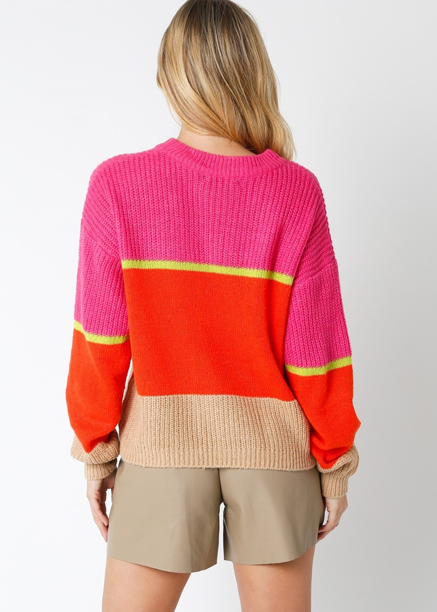 Millie pink sweater