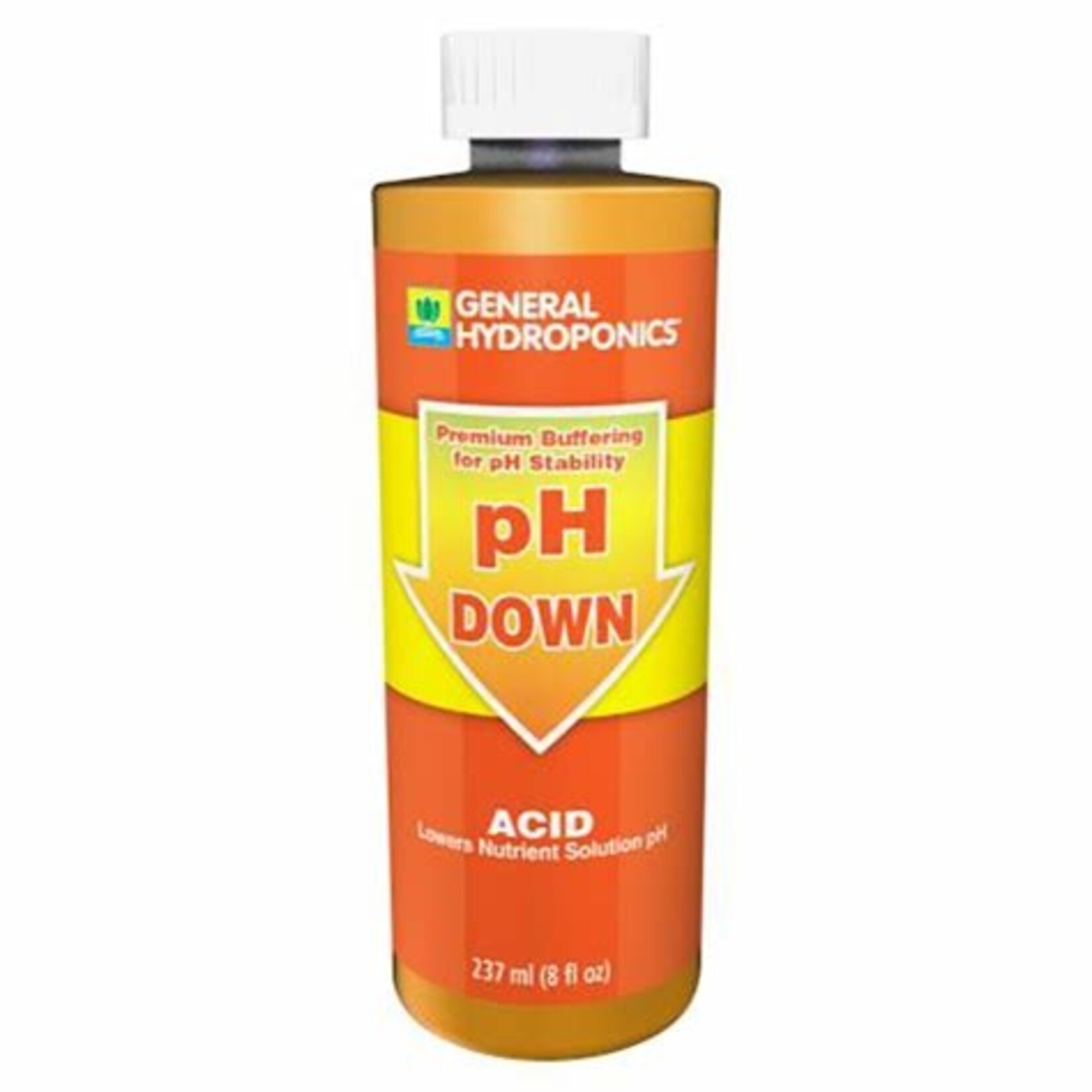 General Hydroponics General Hydroponics pH Down 8 oz Acid