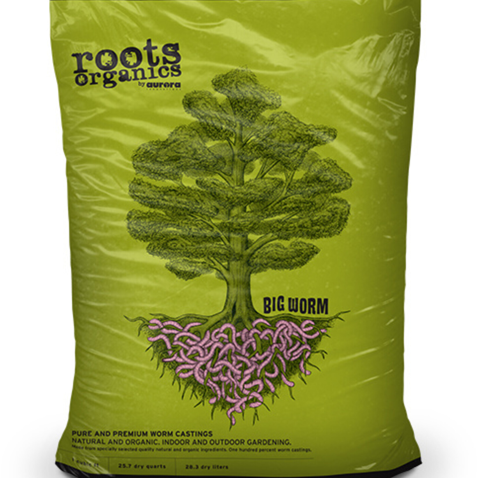 Roots Organics Roots Organics Big Worm Worm Castings (37 lbs)