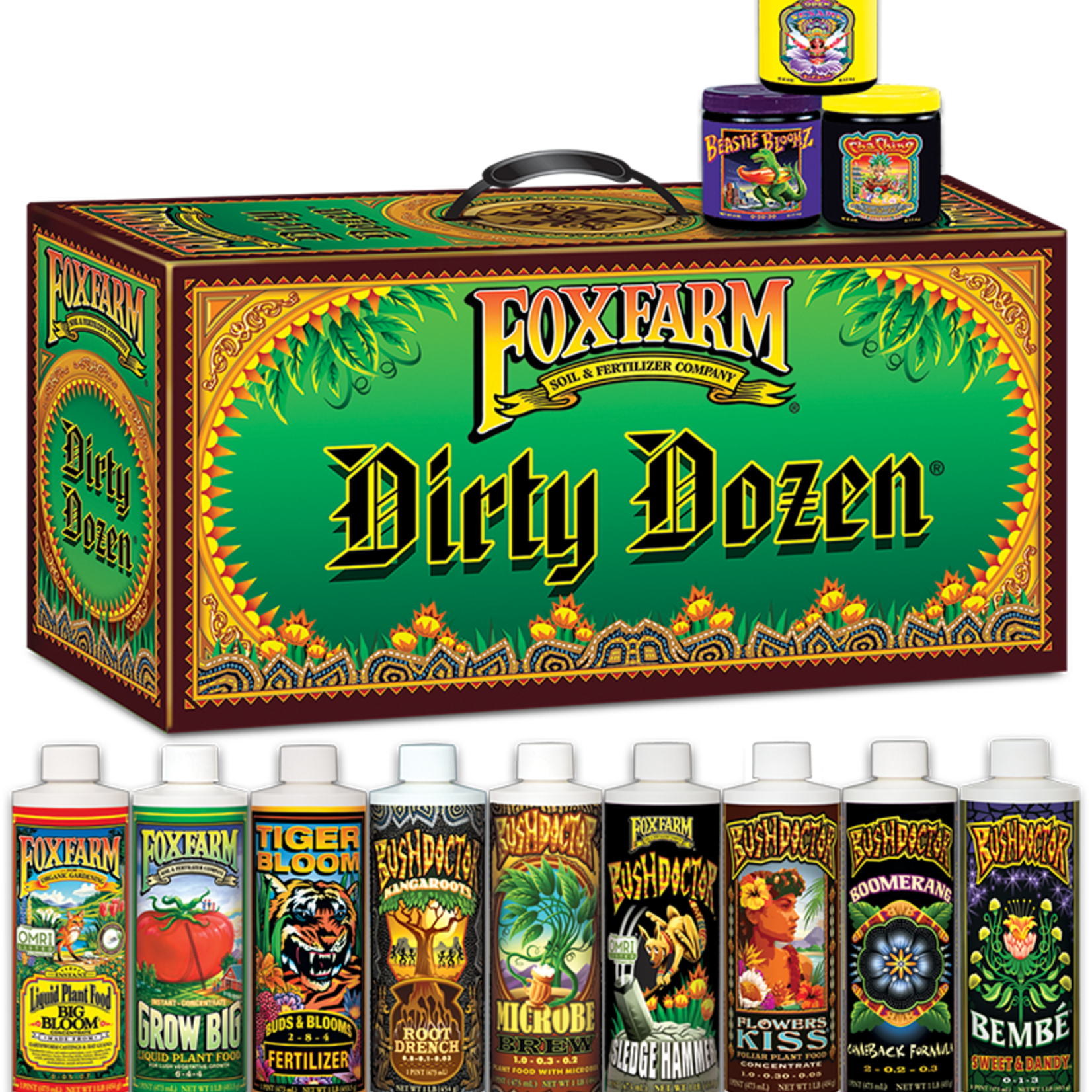 FoxFarm Fox Farm Dirty Dozen Starter Kit