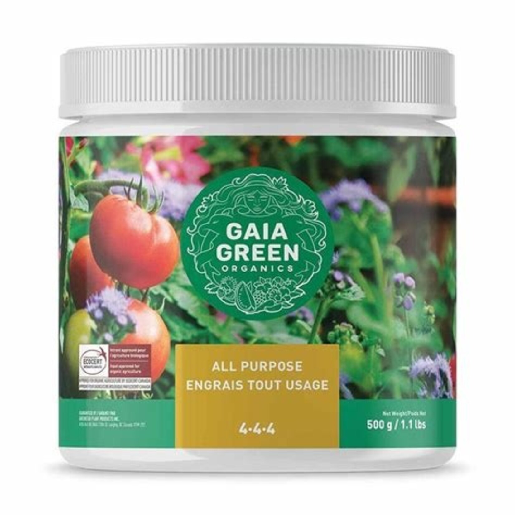 Gaia Green Gaia Green All Purpose 4-4-4, 500 gram