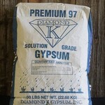 BuildASoil BuildASoil Diamond K Gypsum - Solution Grade, 50 lb