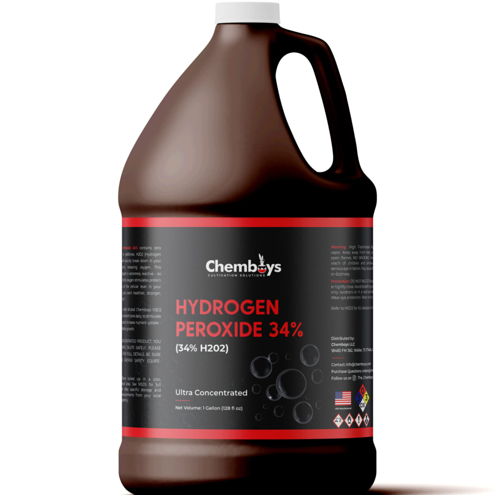 Chemboys Chemboys 34% Hydrogen Peroxide, 5 Gallon