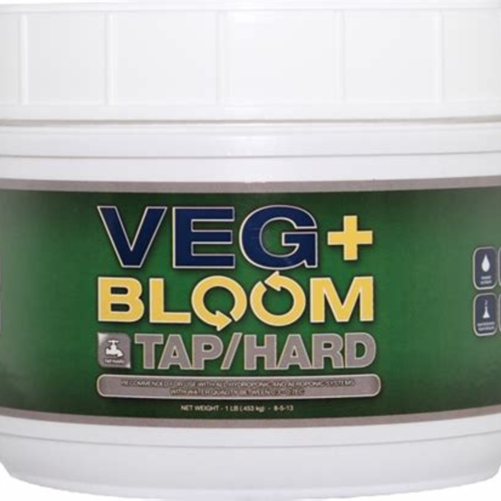 Veg+Bloom VEG+BLOOM TAP/HARD BASE, 1 lb