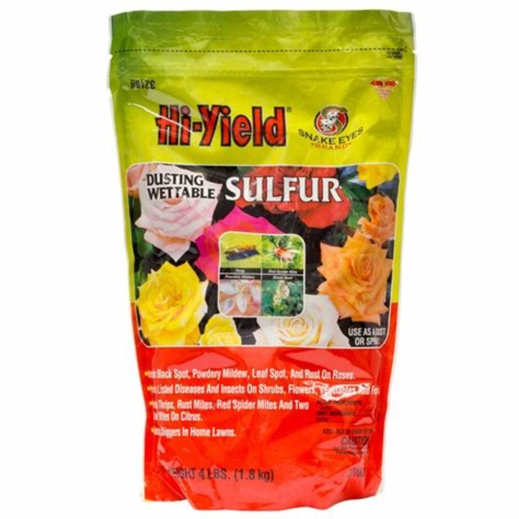 Hi-Yield Hi-Yield Dusting Wettable Sulfur, 4 lb