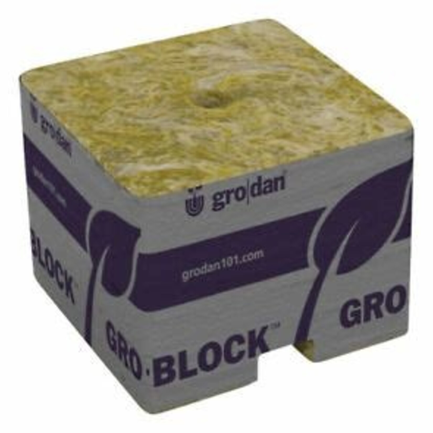 Grodan Rockwool 1.5"x1.5" wrapped each