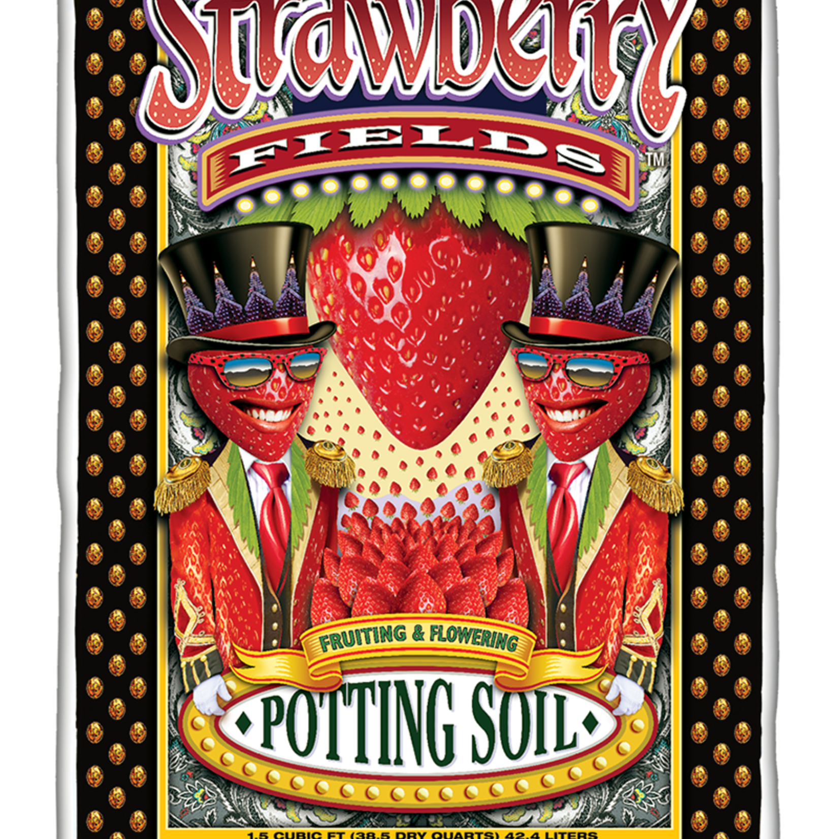 FoxFarm FoxFarm Strawberry Fields Fruiting and Flowering Potting Soil 1.5 cu ft