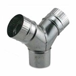 Hydrofarm Y Connector 4"" x 4"" x 4""