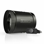 AC Infinity AC Infinity  RAXIAL S6, Inline Booster Duct Fan with Speed Controller, 6-Inch